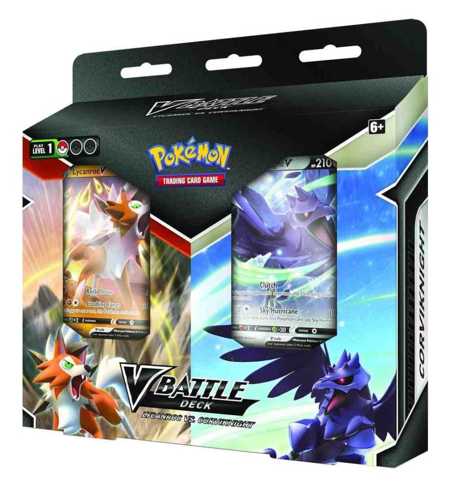 Pokemon Lycanroc V Vs Corviknight V Battle Deck DeinDeal