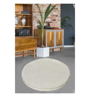 Carpet, 90 cm, , Ecru, Acrylic, 18-30 mm Pile Height
