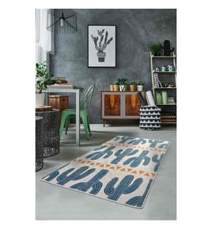 Carpet, Multicolor, 100% Polyester, 120 x 180 cm