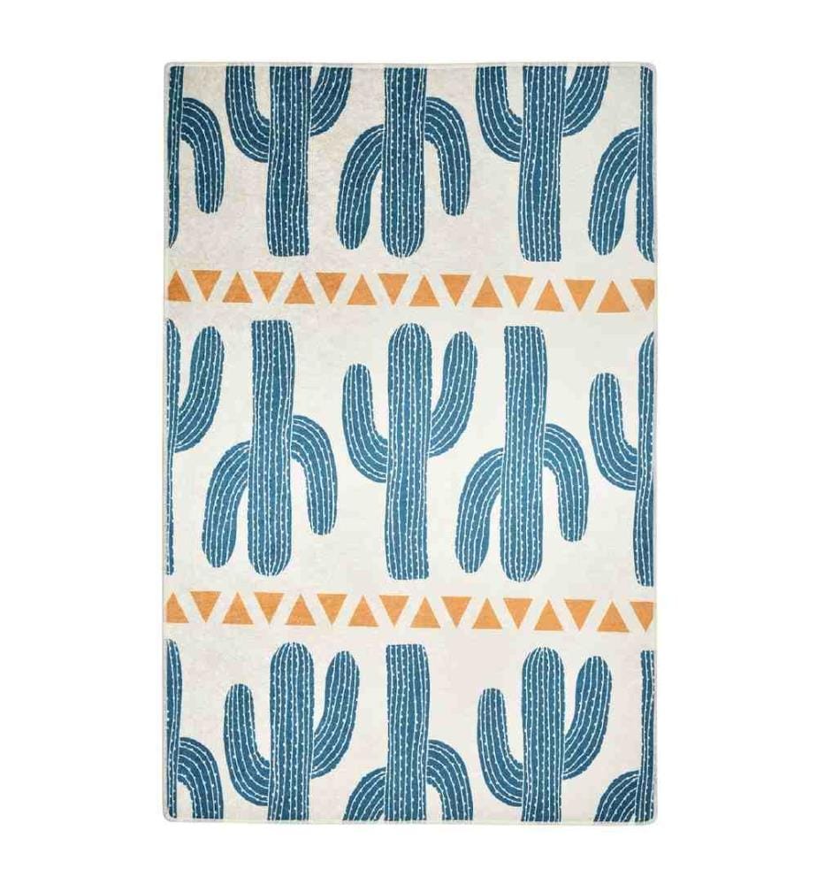 Teppich, Mehrfarbig, 100% Polyester, 120 x 180 cm