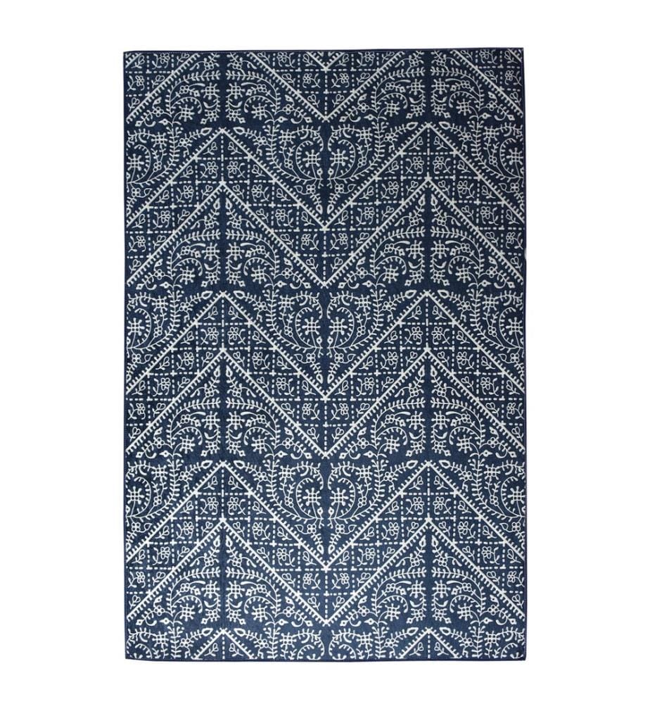 Teppich, Mehrfarbig, 100% Polyester, 140 x 190 cm