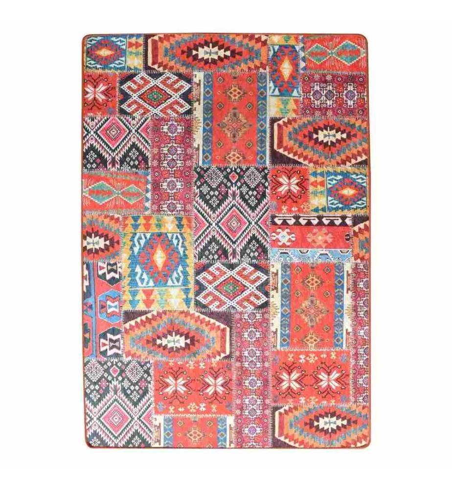 Teppich, Mehrfarbig, 100% Polyester, 160 x 230 cm