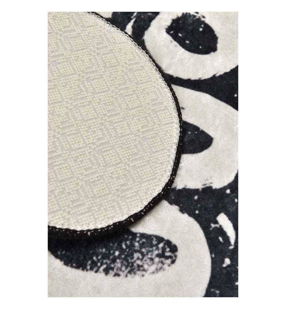Teppich, Mehrfarbig, 100% Polyester, 105 x 140 cm