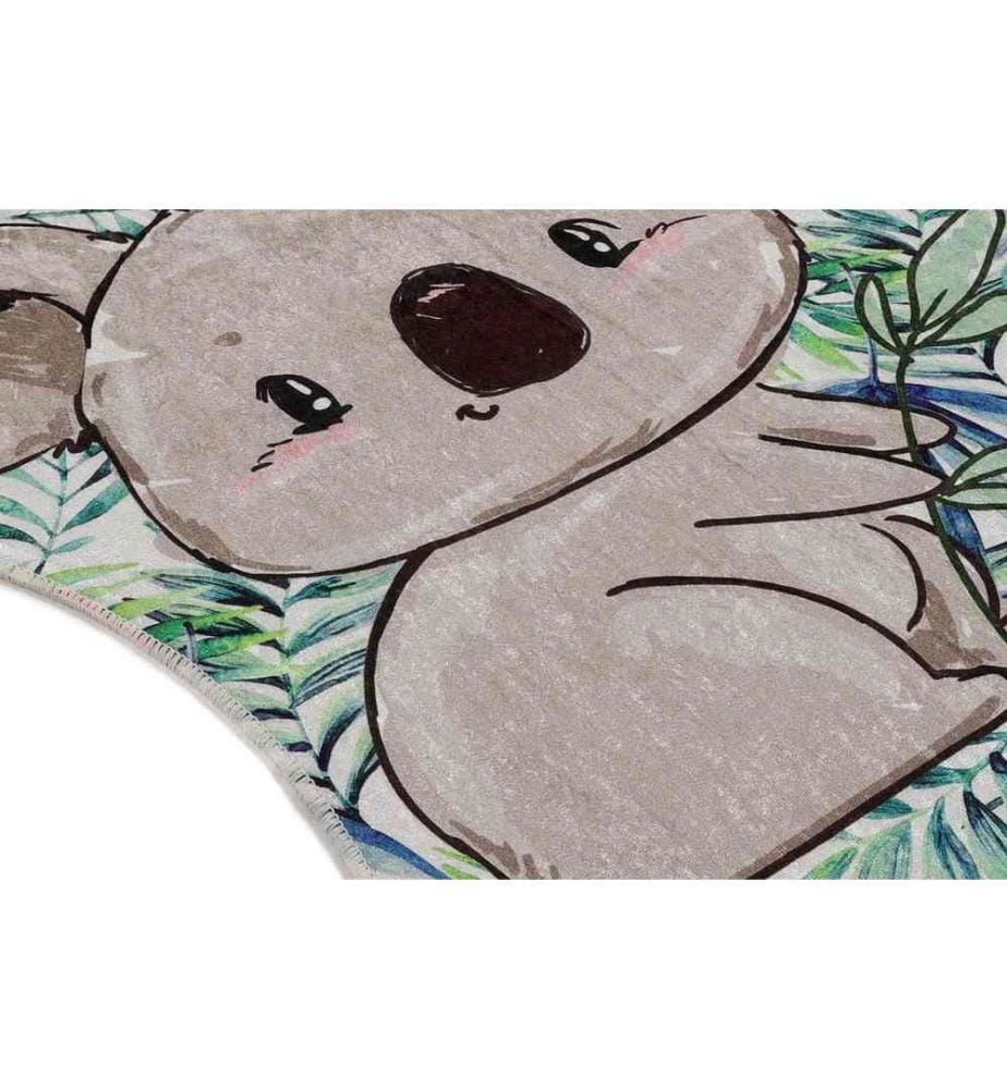 Hall Carpet, 80 x 100, , Multicolor, 50% Velvet Fabric - 50% Polyester, 4 mm Pile Height