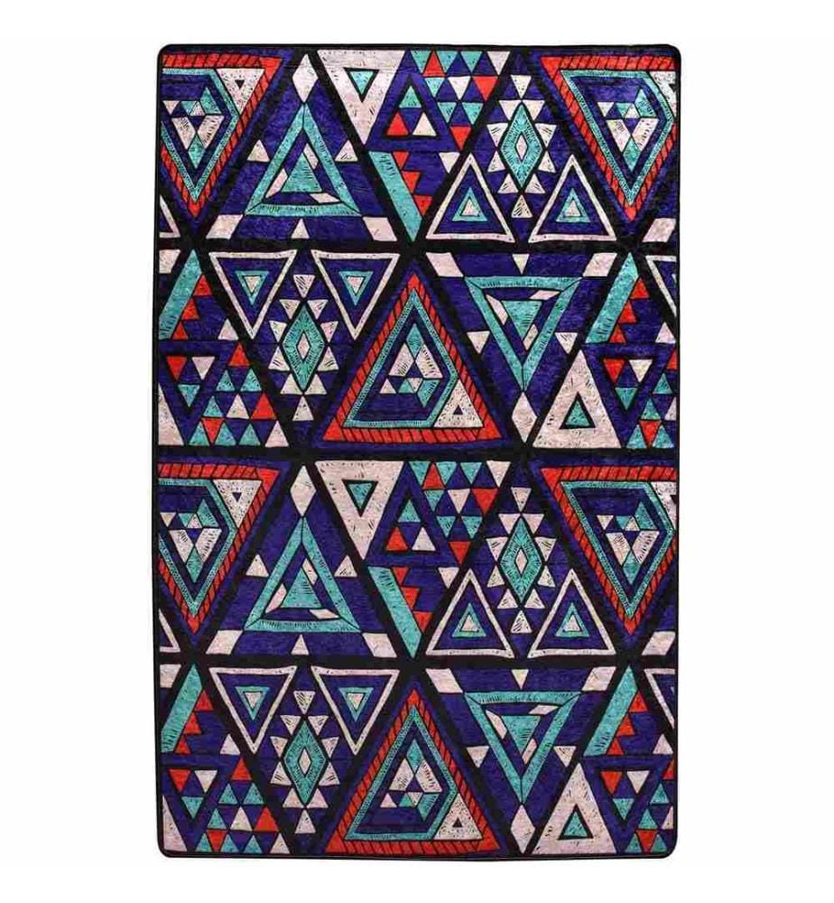 Teppich, Mehrfarbig, 100% Polyester, 150 x 230 cm