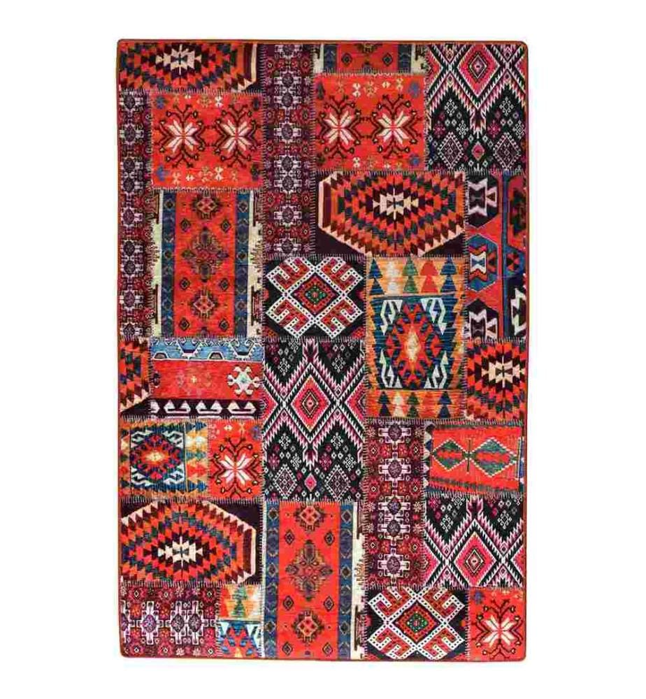 Teppich, Mehrfarbig, 100% Polyester, 150 x 230 cm