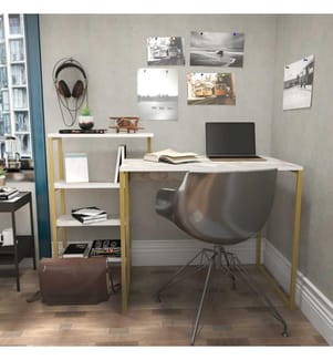 Bureau d'étude, or, panneau de particules mélaminé