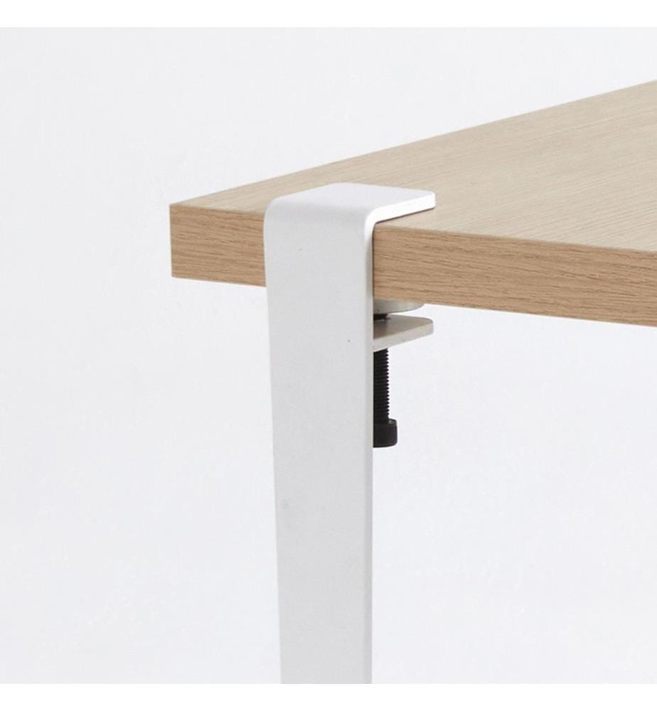 Table basse, bois blanc, panneau de particules mélaminé