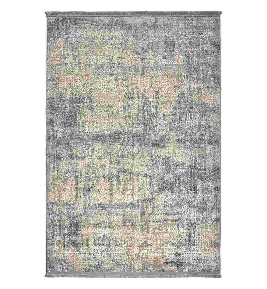 Tappeto da sala, Grigio, 100% poliestere, 100 x 150 cm
