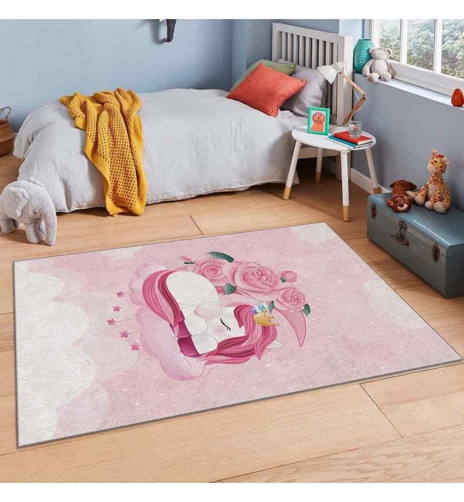 Teppich, Mehrfarbig, 100% Polyester, 140 x 220 cm
