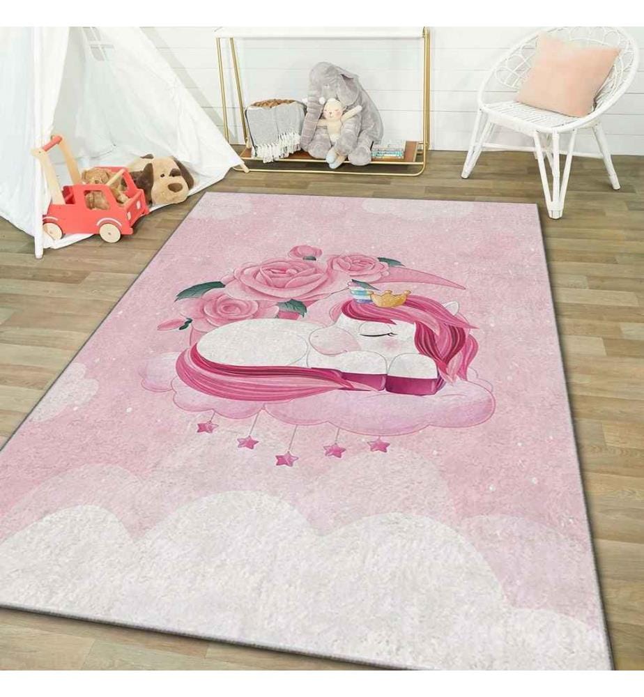 Teppich, Mehrfarbig, 100% Polyester, 140 x 220 cm
