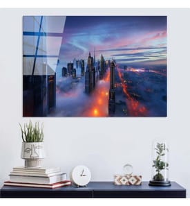 Peinture décorative en verre trempé, multicolore, 100% verre trempé