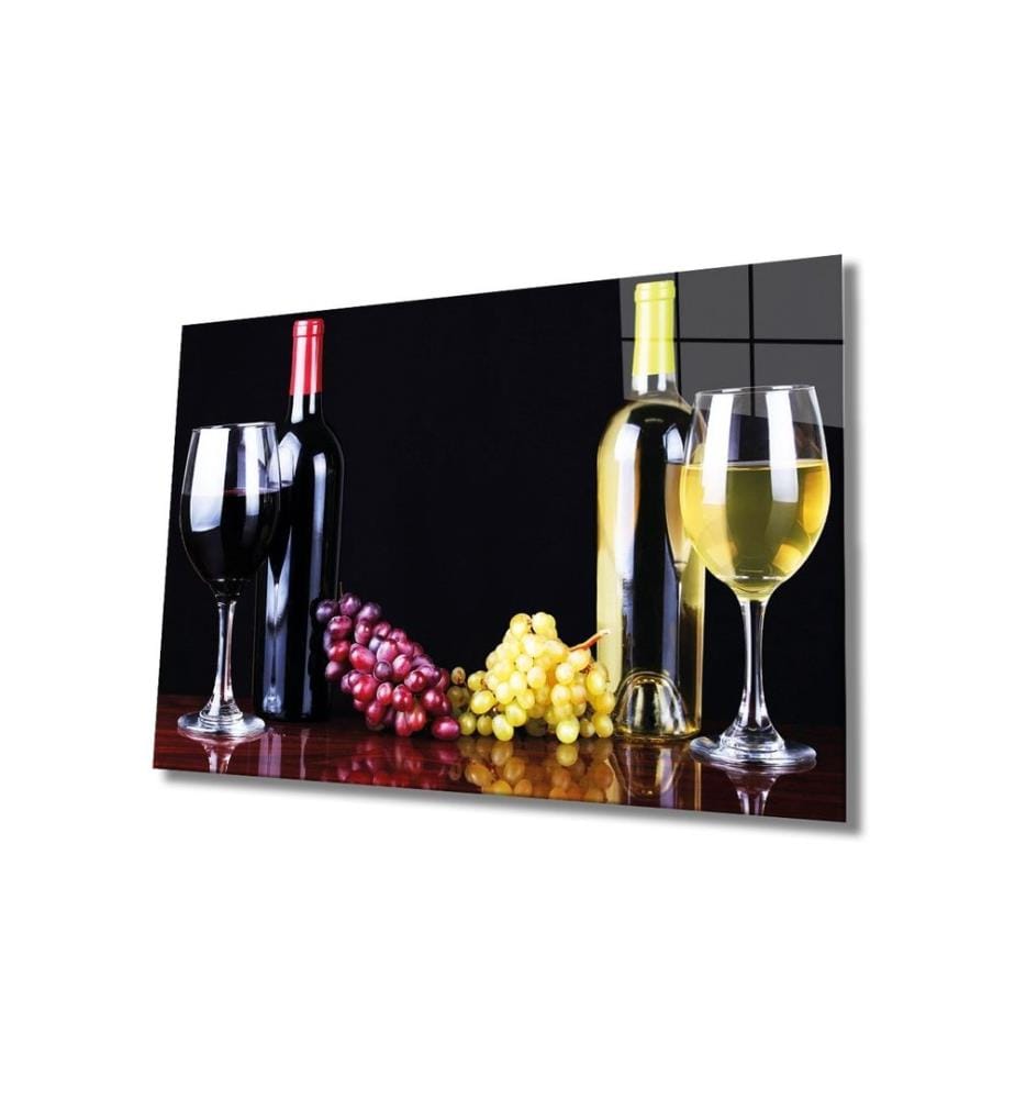 Peinture décorative en verre trempé, multicolore, 100% verre trempé