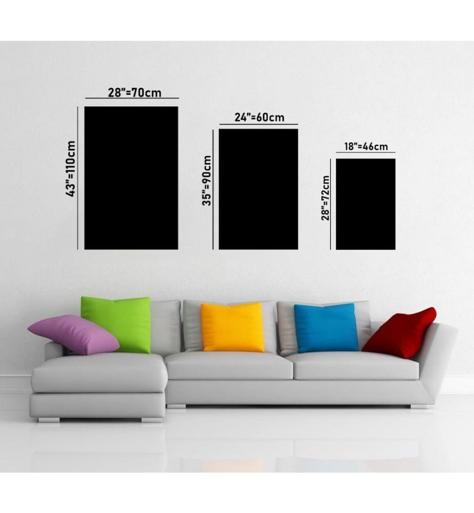 Peinture décorative en verre trempé, multicolore, 100% verre trempé