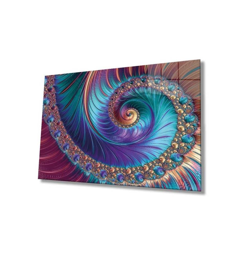 Peinture décorative en verre trempé, multicolore, 100% verre trempé