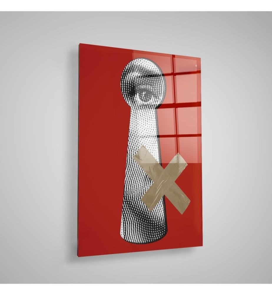 Peinture décorative en verre trempé, multicolore, 100% verre trempé