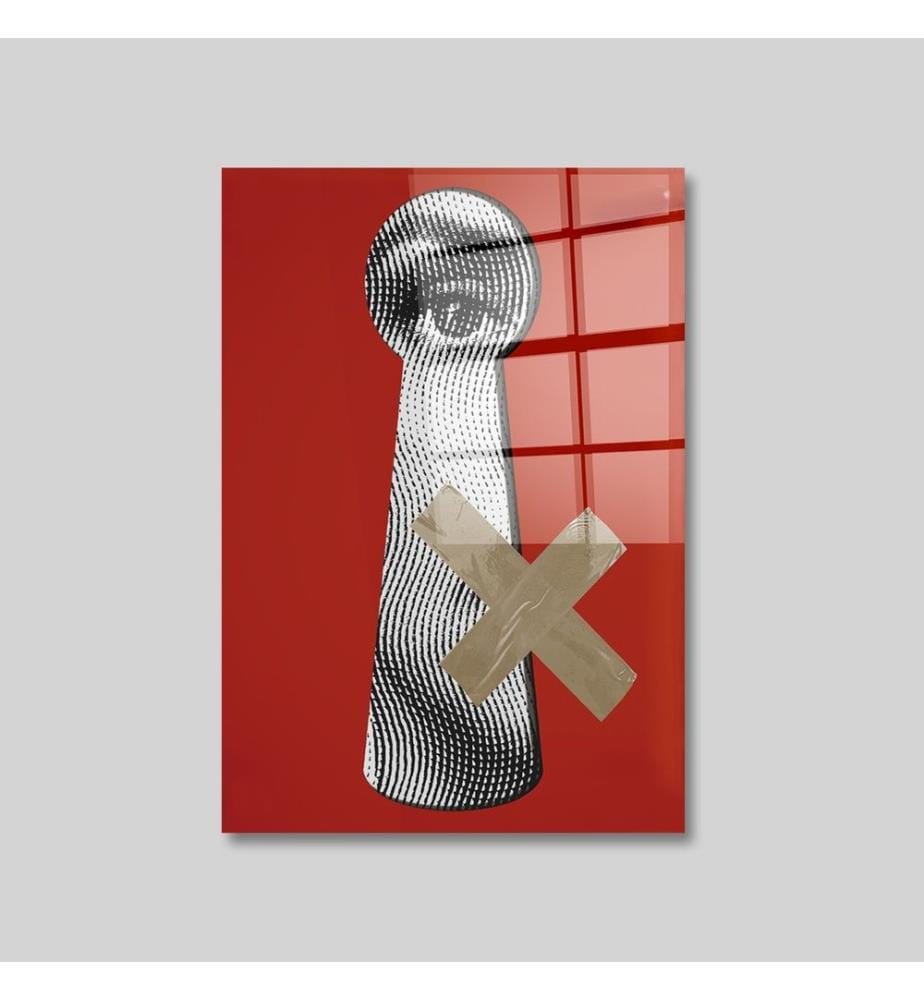 Peinture décorative en verre trempé, multicolore, 100% verre trempé