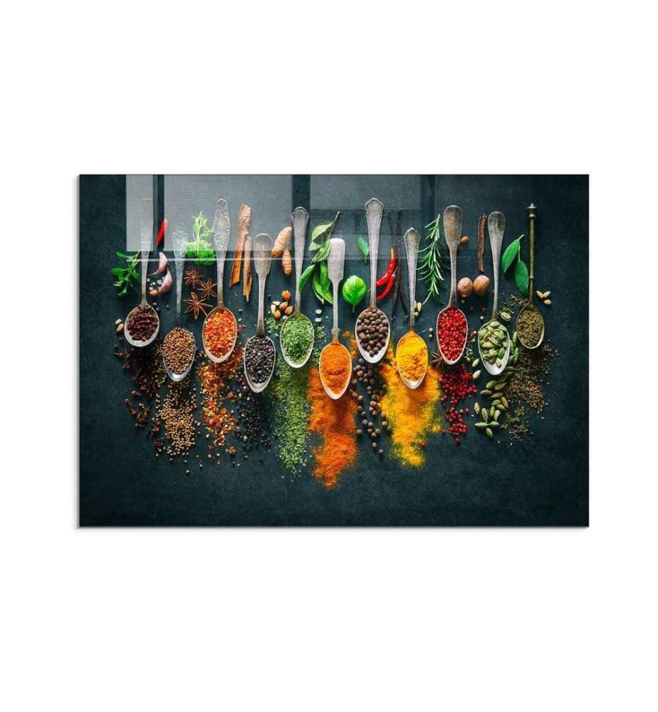 Peinture décorative en verre trempé, multicolore, 100% verre trempé
