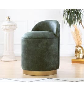 Sitzsack, Grün, Nubukleder