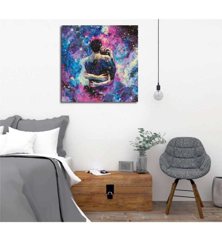 Decorative Canvas Painting, Multicolor, 100% Canvas , Wooden Frame