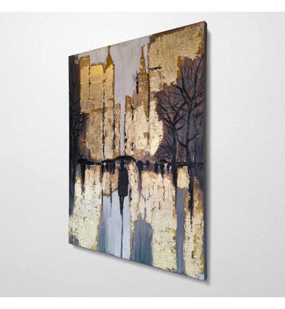 Decorative Oil Painting, Multicolor, 100% Canvas , Wooden Frame