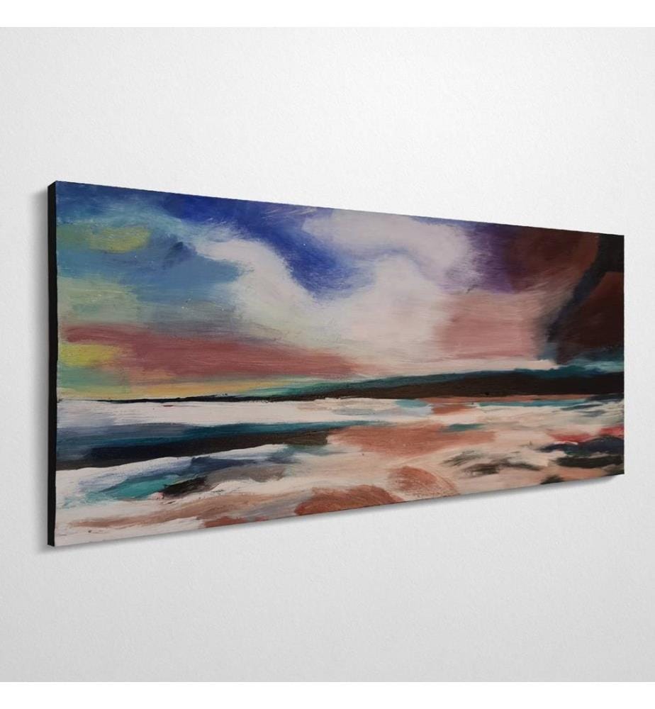 Decorative Oil Painting, Multicolor, 100% Canvas , Wooden Frame