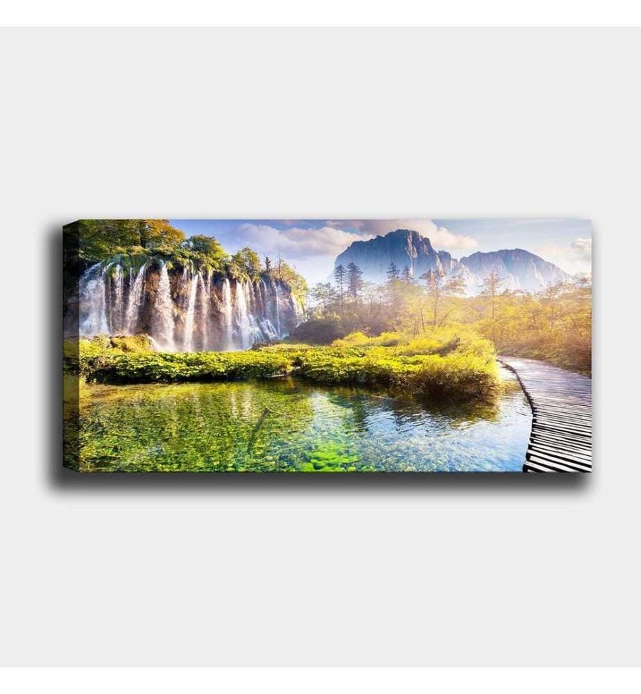 Decorative Canvas Painting, Multicolor, 100% Canvas , Wooden Frame