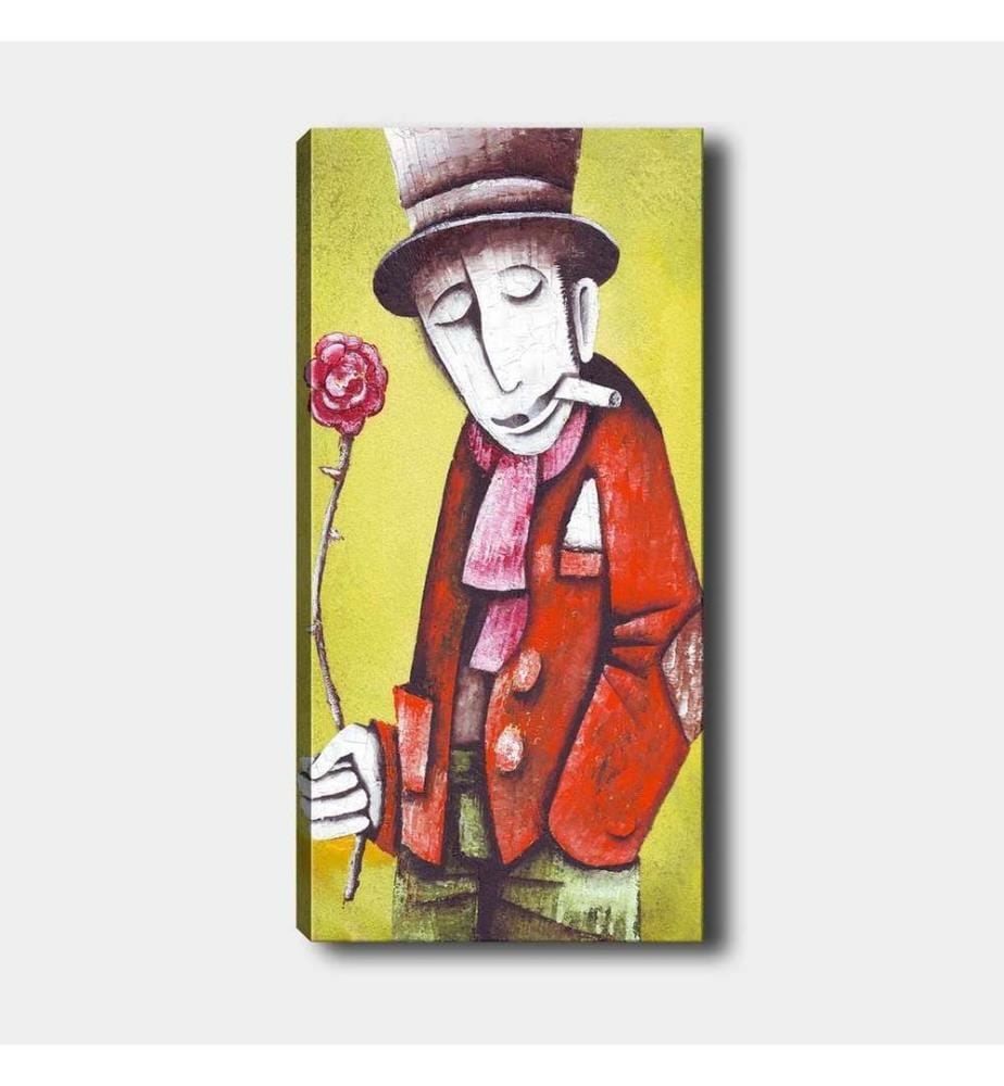Quadro decorativo su tela, Multicolore, 100% tela, telaio in legno