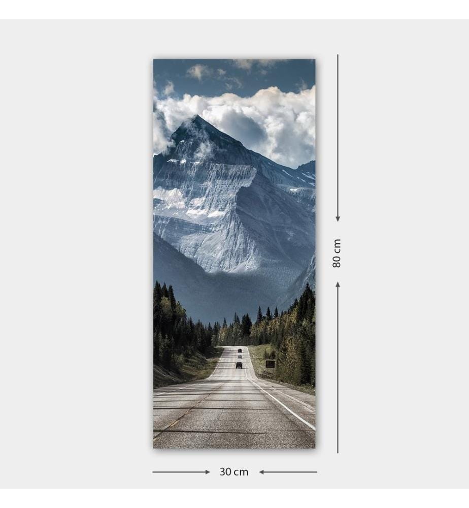 Quadro decorativo su tela, multicolore, 100% tela, telaio in legno