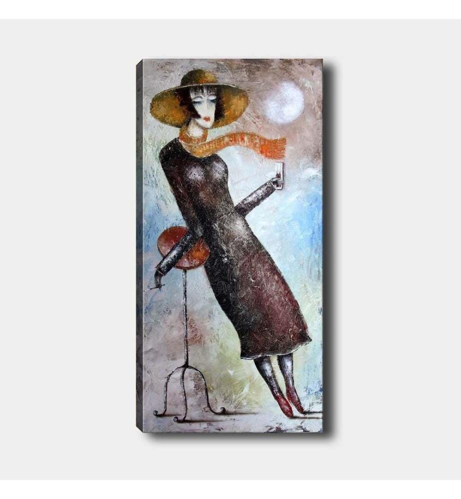 Decorative Canvas Painting, Multicolor, 100% Canvas , Wooden Frame