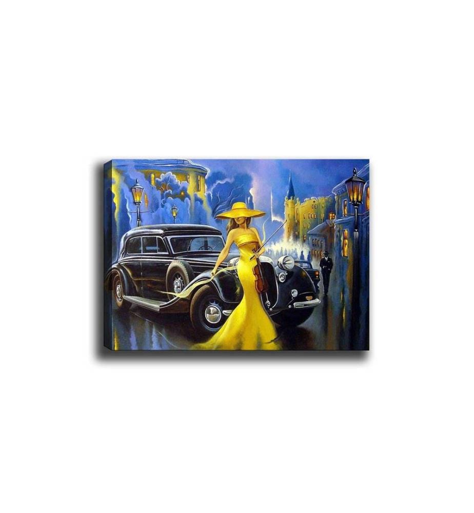 Decorative Canvas Painting, Multicolor, 100% Canvas , Wooden Frame