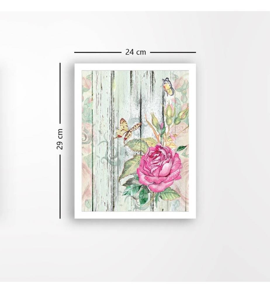 Decorative Framed MDF Painting, Multicolor, MDF Painting, Wooden Frame