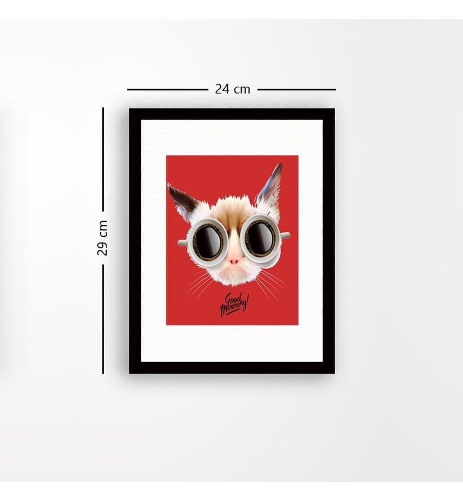 Decorative Framed MDF Painting, Multicolor, MDF Painting, Wooden Frame