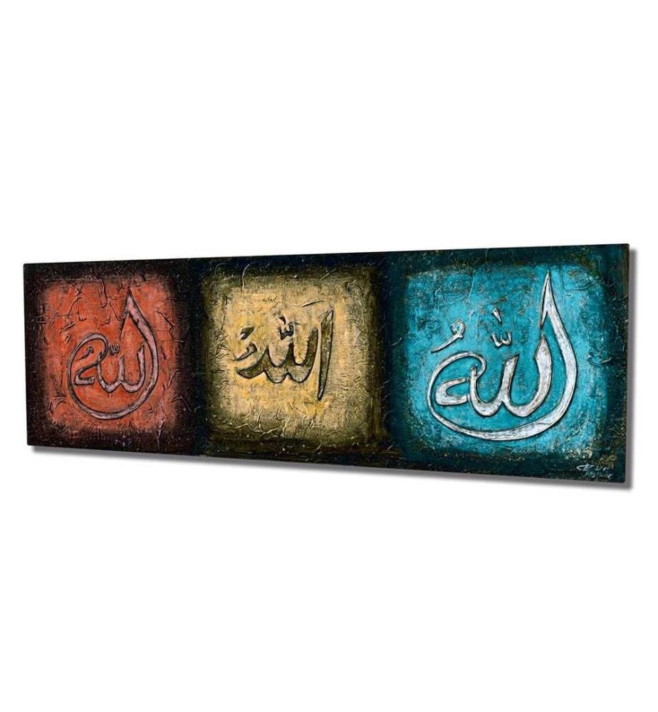 Decorative Canvas Painting, Multicolor, 100% Canvas , Wooden Frame