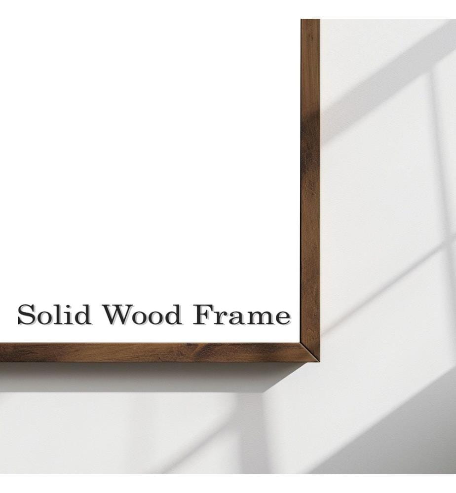 Decorative Framed MDF Painting, Multicolor, 100% MDF, Spruce Wood Frame
