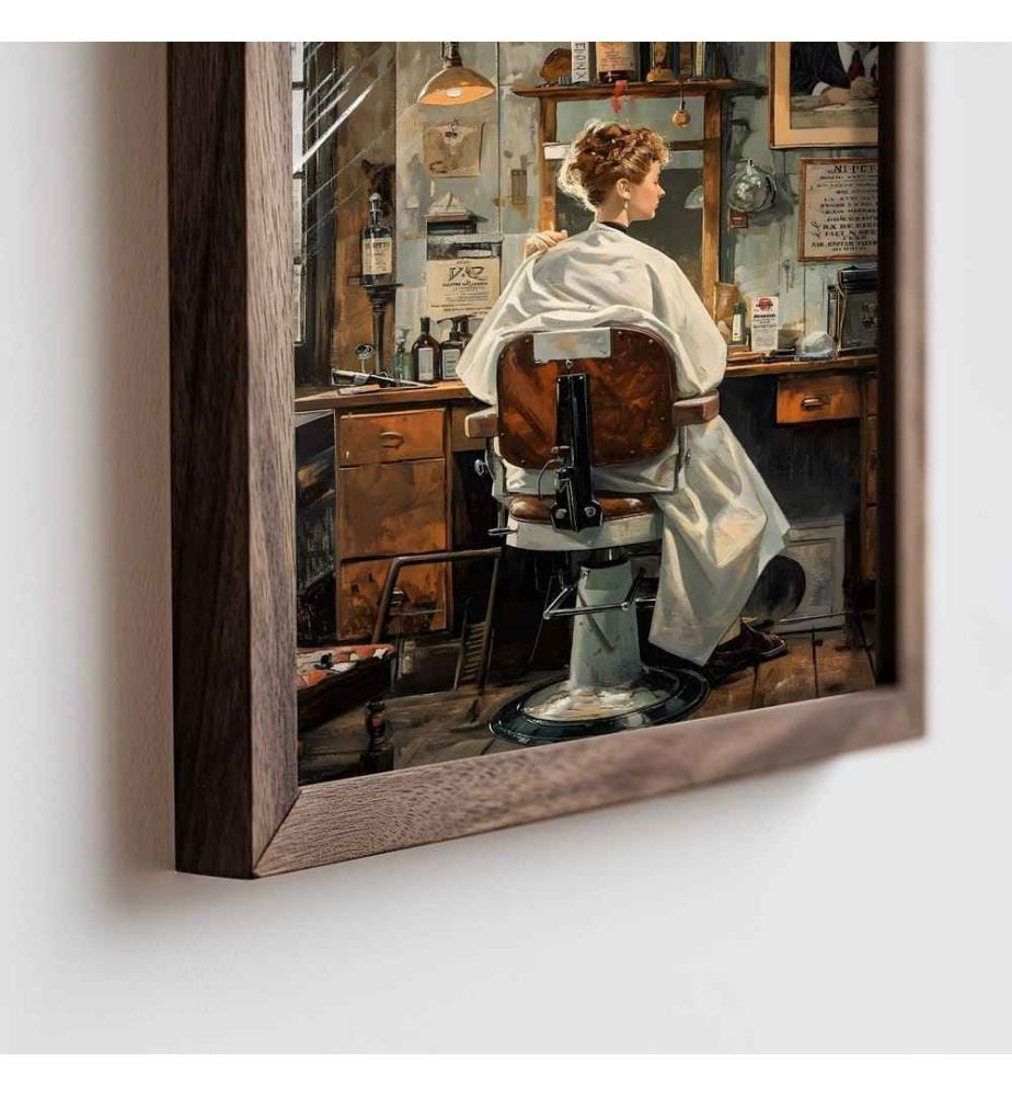 Decorative Framed MDF Painting, Multicolor, 100% MDF, Spruce Wood Frame