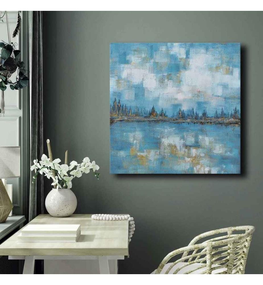 Decorative Canvas Painting, Multicolor, 100% Canvas , Pine Wood Frame