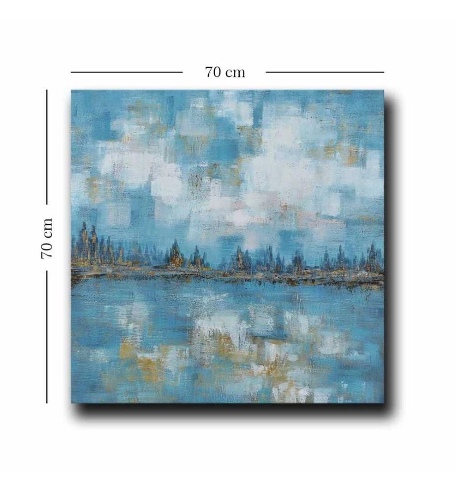 Decorative Canvas Painting, Multicolor, 100% Canvas , Pine Wood Frame