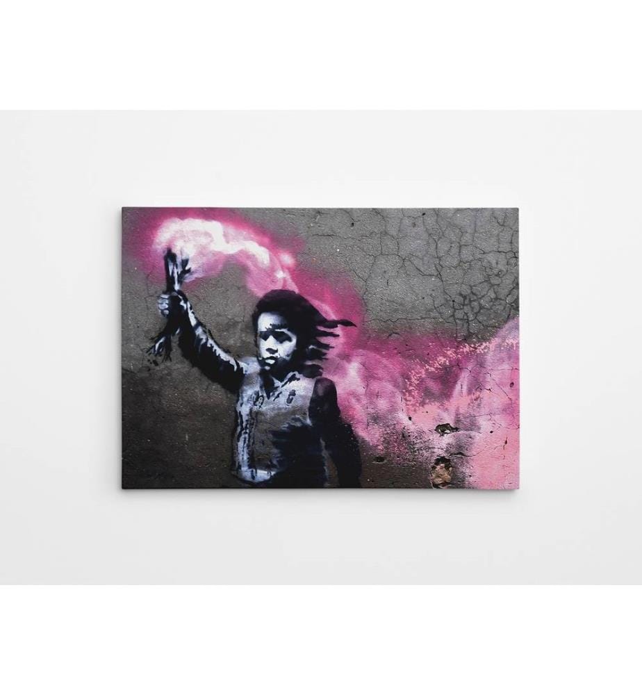 Quadro decorativo su tela, Multicolore, 50% cotone - 50% poliestere