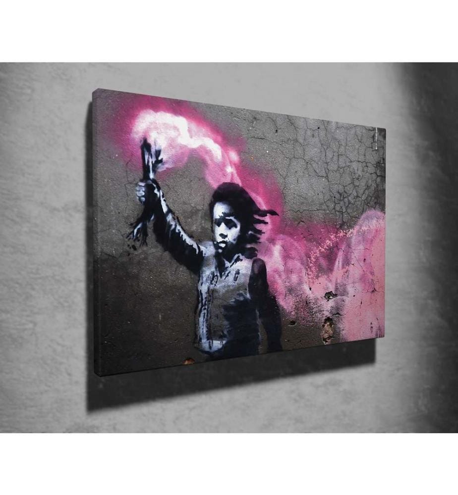 Quadro decorativo su tela, Multicolore, 50% cotone - 50% poliestere