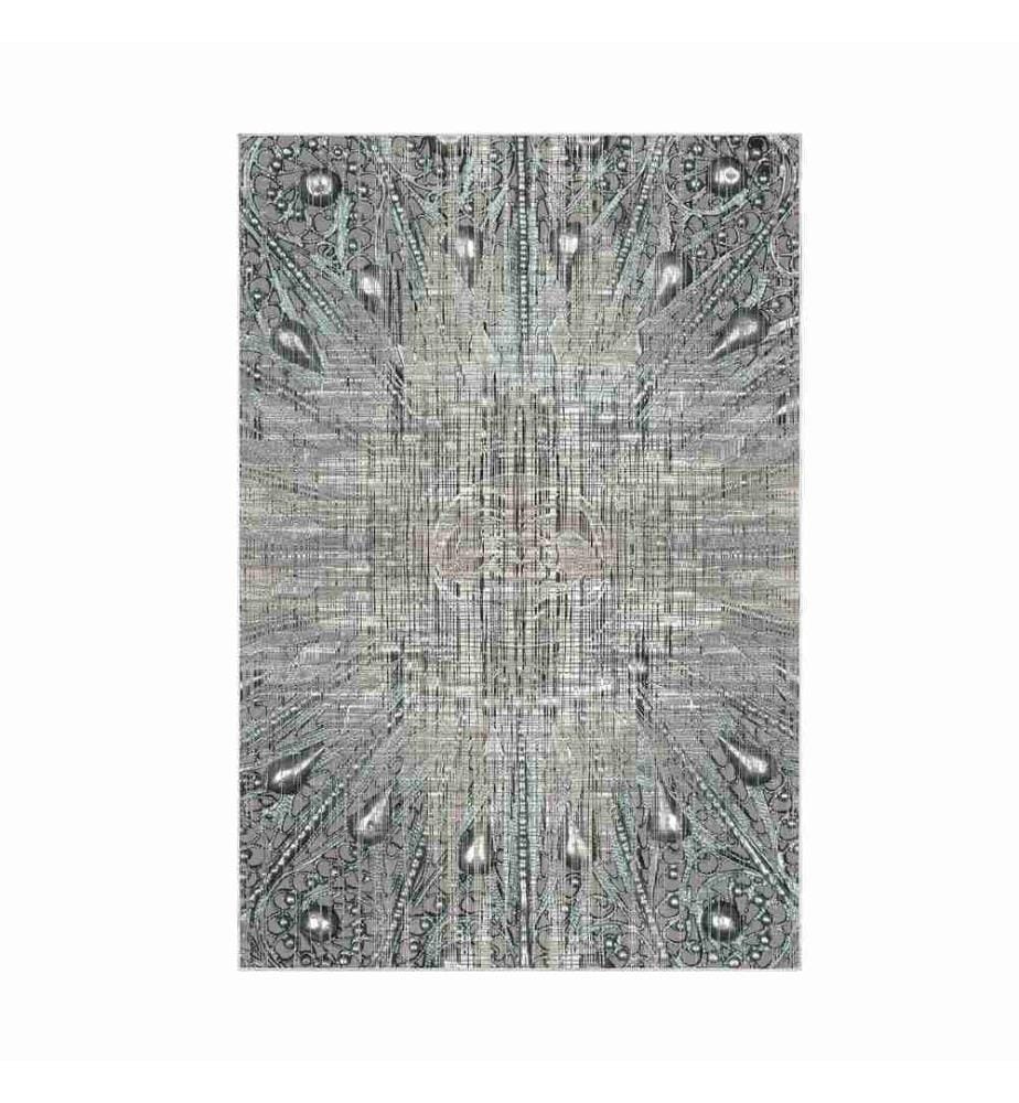 Tappeto, Blu, 100% poliestere, 100 x 150 cm