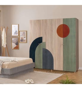Kleiderschrank, Sonomo, Melaminbeschichtete Spanplatte