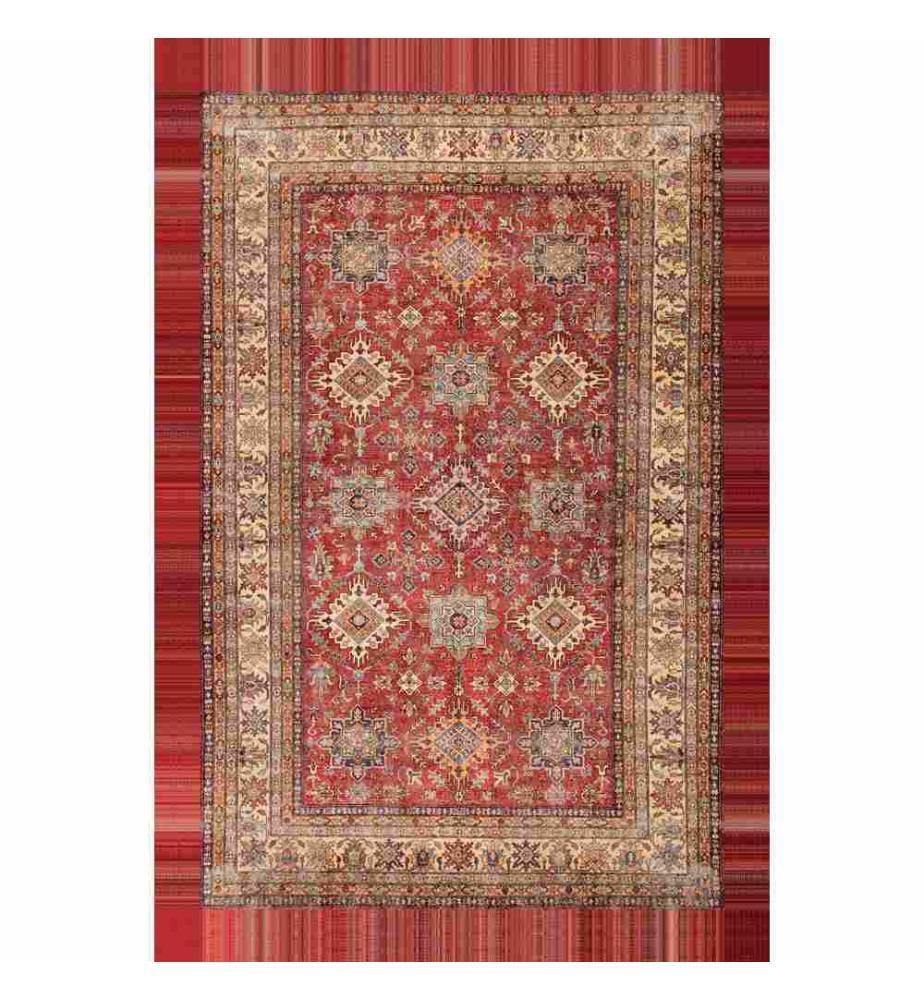 Teppich, Mehrfarbig, 100% Polyester, 140 x 220 cm