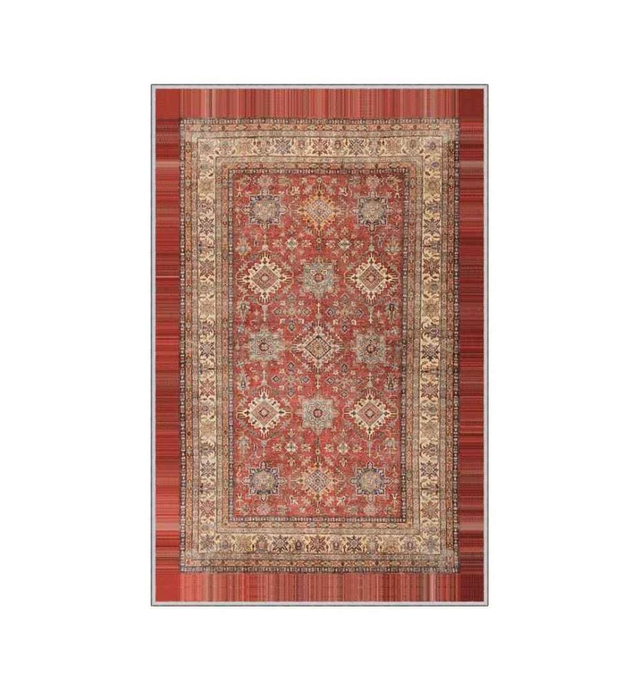 Teppich, Mehrfarbig, 100% Polyester, 140 x 220 cm