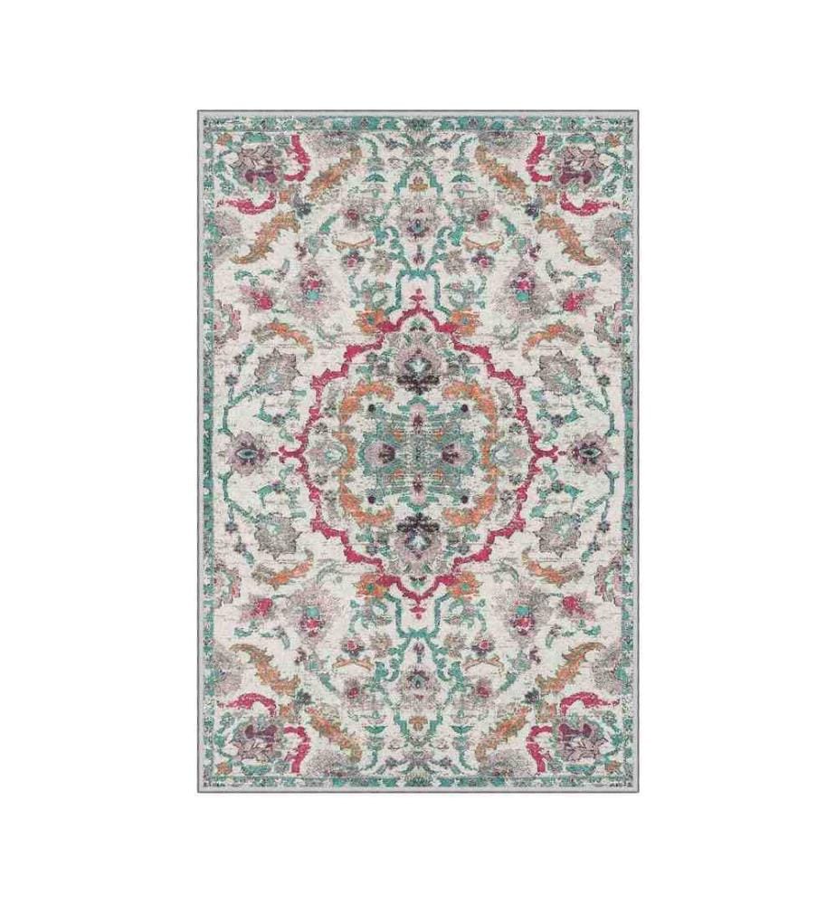 Teppich, Mehrfarbig, 100% Polyester, 120 x 180 cm