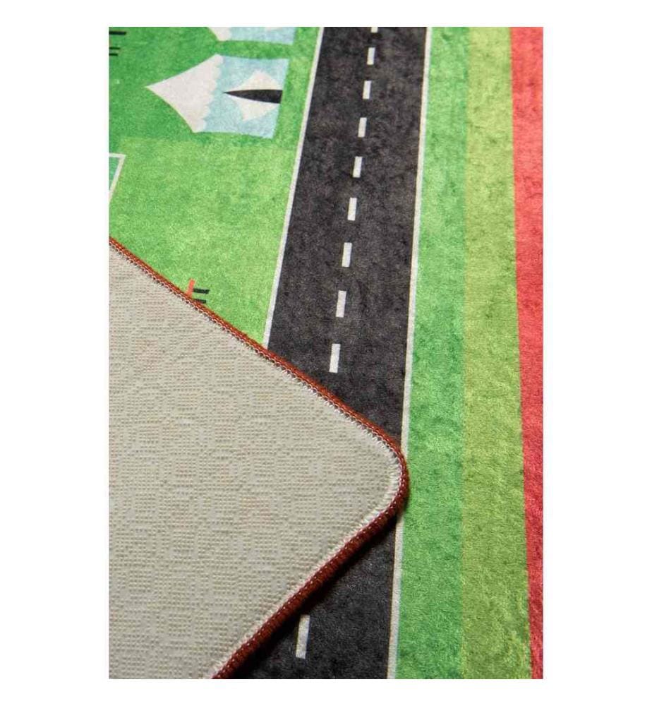 Teppich, Mehrfarbig, 100% Polyester, 100 x 160 cm