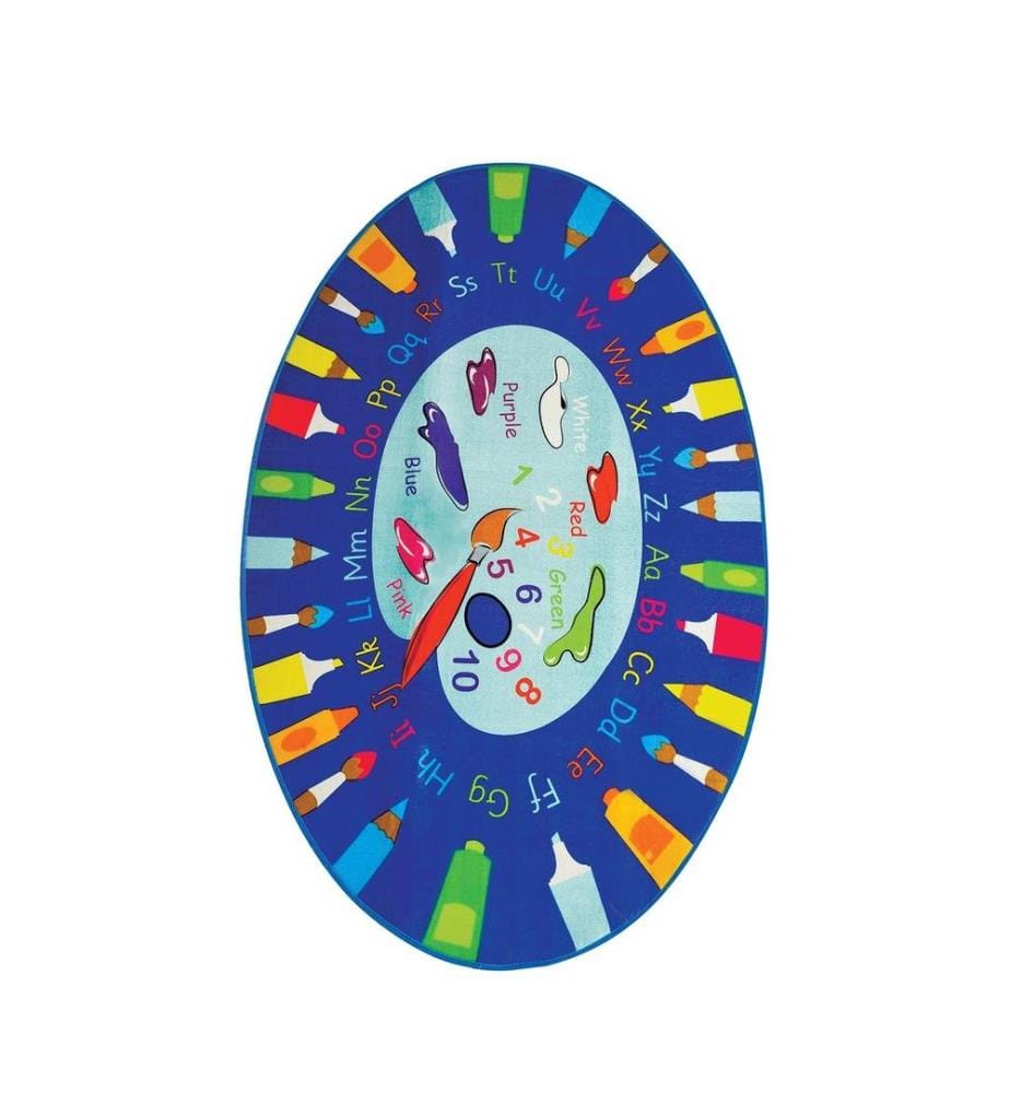 Teppich, Mehrfarbig, 100% Polyester, 100 x 160 cm