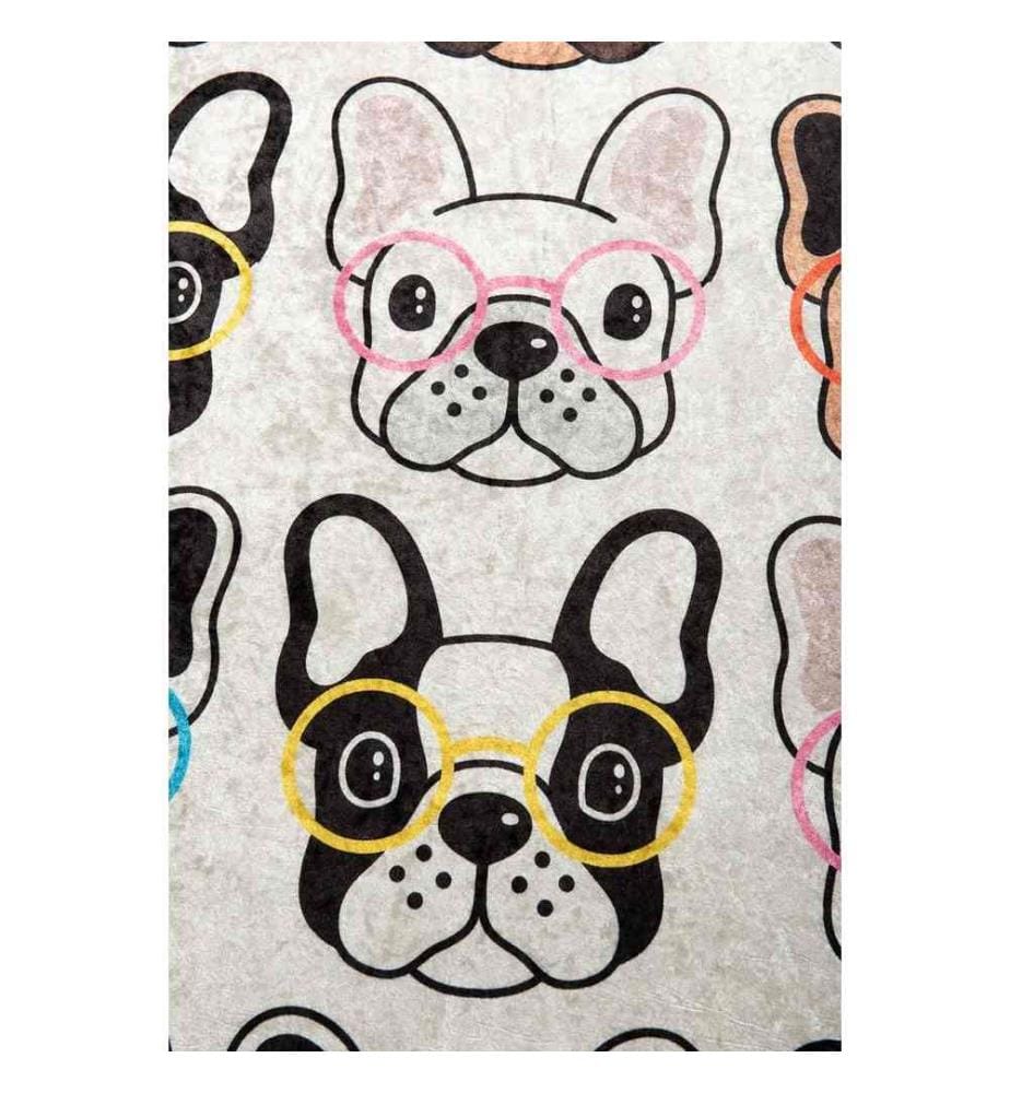 Teppich, Mehrfarbig, 100% Polyester, 100 x 160 cm