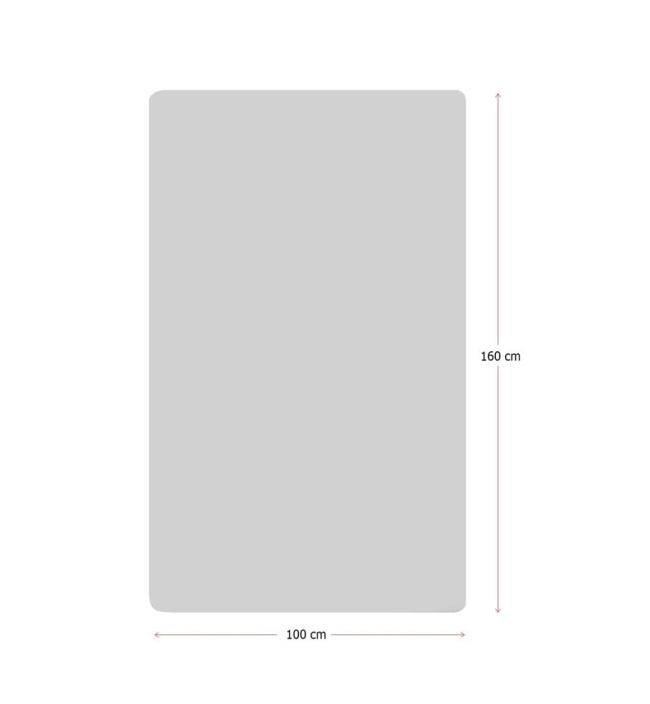 Teppich, Mehrfarbig, 100% Polyester, 100 x 160 cm