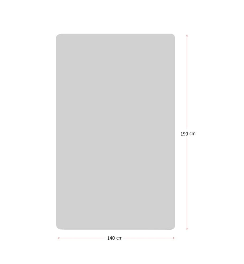 Teppich, Mehrfarbig, 100% Polyester, 140 x 190 cm